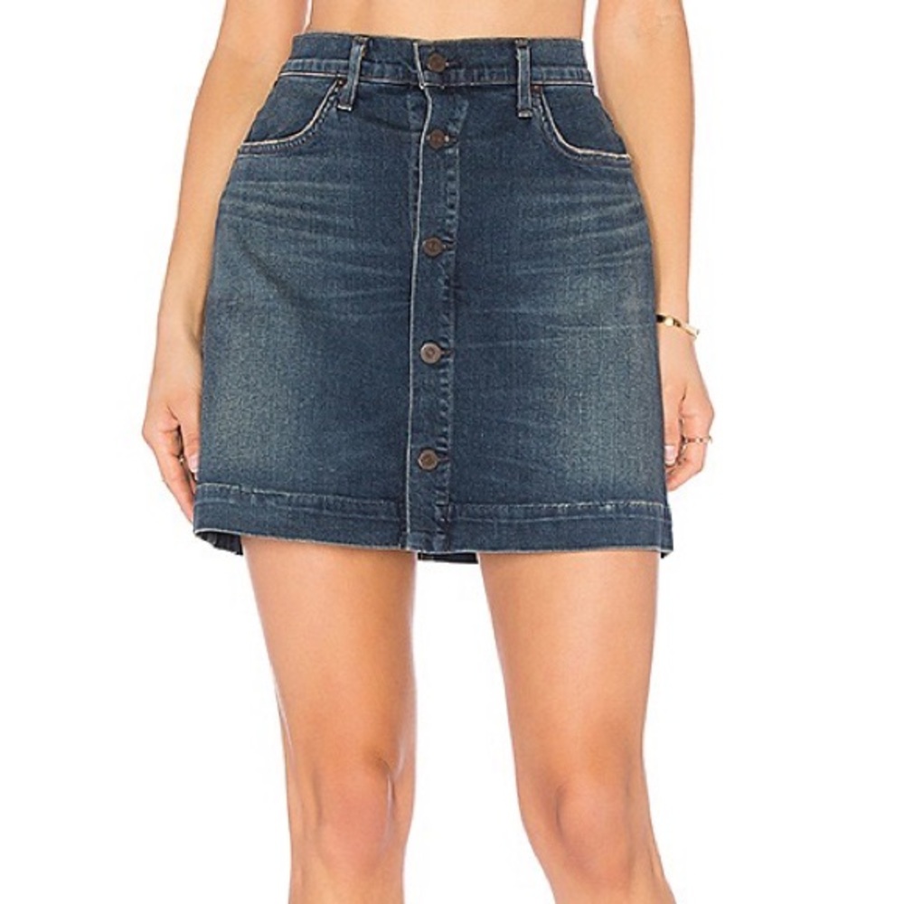 NWT Citizens of Humanity Denim Mini Skirt